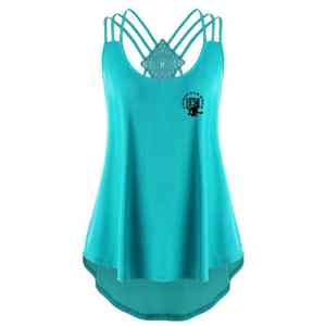 เสื้อกล้ามสตรีแบบเรียบไร้รอยต่อ,เสื้อกล้ามสำหรับผู้หญิงเสื้อกล้ามสำหรับออกกำลังกายยิมลดขนาดได้ตามต้องการ - Product Image 4