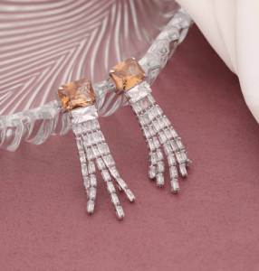 Pendientes colgantes de diseñador glamorosos para mujer Colorstone moda y pendientes colgantes de moda - Product Image 2