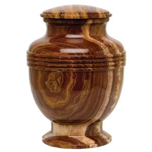 Urna de cremación para cenizas de cuerpo humano adulto de estilo europeo de tendencia superior, suministros funerarios de madera de tamaño estándar, urnas de madera duraderas - Product Image 5