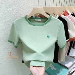 Camisetas de mujer de algodón 100%, precios bajos de mercado con opciones de impresión personalizadas - Product Image 1