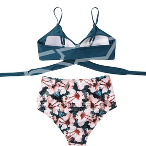 เซ็ตบิกินี่สำหรับผู้หญิงชุดว่ายน้ำดันทรงเซ็กซี่แห้งเร็วแบบสองชิ้น - Product Image 2