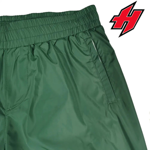 Pantalon coupe-vent de sport de fitness en nylon pour hommes salopette brodée avec cordon de serrage extensible multi-poches pour le sport vente en gros - Product Image 3