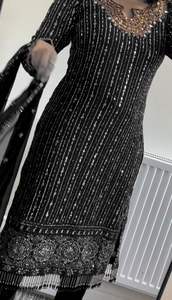 ชุดคอลเลกชั่นประจำชาติ3ชิ้นชุดคอลเลกชั่น foux gkan ด้านบนสุดปรางพร้อมกระจก & Latched - Product Image 4