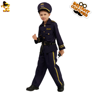 Disfraz de policía Alice y Kit de juego de rol para niños, fiesta de <span class=keywords><strong>carnaval</strong></span>, disfraz de Halloween para niño, disfraz de policía - Product Image 6