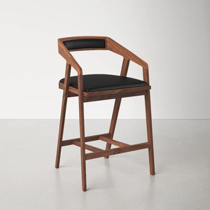 Chaise de bar moderne pour usage intérieur et extérieur avec structure en métal et repose-pieds pour restaurant, café, hôtel et mobilier de bar - Product Image 5