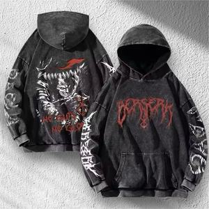 Nouveau sweat à capuche surdimensionné personnalisé 2026 avec logo brodé en chenille, sweat à capuche en chenille brodé pour hommes - Product Image 2