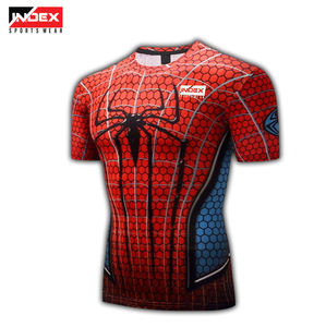 Index <b>Men's</b> Long Sleeve Compression <b>Shirt</b> <b>Black</b> Golden Dragon Print O-Neck <b>Slim</b> <b>Fit</b> Quick Dry Sporty Knitted Polyester - Product Image 5