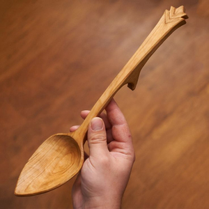 Sustainable Birch Wood Wooden Flatware Set Spoon <b>Fork</b> Knife For Catering Event Restaurant Bulk Wholesale - Product Image 3