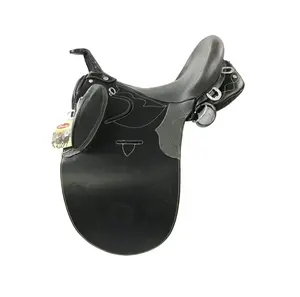 Most Selling Customized Horse Riding Equestrian Faux Leather Australian Stock Saddle Available at Bulk Price