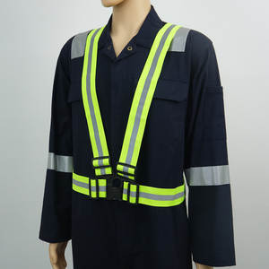 2025 LED Work Jacket High Visibility Polyester <b>Mesh</b> Safety Vest for Engineers Industrial Construction <b>Gardening</b> - Product Image 3