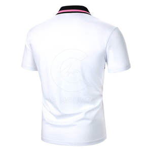 El último diseño de camisetas polo Causal Wear Camisetas Polo de color personalizado con logotipo personalizado - Product Image 2