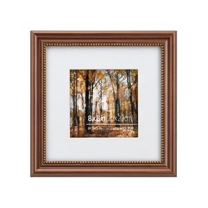 Cadre photo de table élégant en métal avec finition blanche mate, parfait pour l'affichage de bureau dans le bureau à domicile ou les coins d'étude - Product Image 5