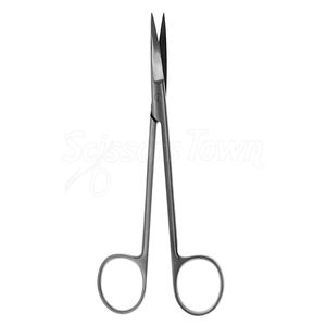 Ciseaux Joseph 5 points 5 pouces incurvés, tranchants, ciseaux chirurgicaux, idéal pour les procédures ORL et la coupe précise des tissus - Product Image 1