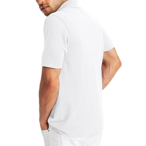 T-shirts de golf personnalisés pour hommes à manches courtes, séchage rapide, tricotés, motif lettres, impression numérique, grandes tailles - Product Image 4
