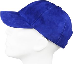 RIVIAN ATLANTIC Unisex Adjustable <b>Baseball</b> <b>Cap</b> Genuine Suede Leather Stylish Classic Sporty <b>Cap's</b> for Men and <b>Women</b> - Product Image 4