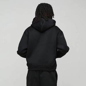 100% coton français éponge unisexe pull 500gsm lourd épais sweat à capuche surdimensionné personnalisé pour hommes vêtements du fabricant - Product Image 2