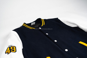 High Quality <b>Men's</b> Spring Thin Breathable Custom Casual Baseball Uniform Varsity <b>Jacket</b> Plus Size Outerwear <b>jackets</b> for <b>men</b> - Product Image 3