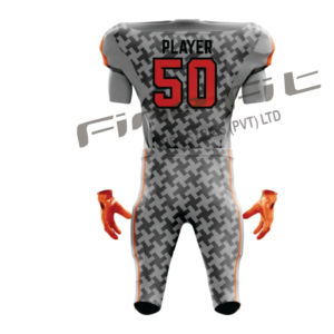 Maillots de football américain en polyester professionnel unisexe pour jeunes respirant antibactérien grande taille manches courtes athlétique - Product Image 6
