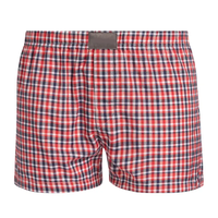 Caleçons Boxers Homme Personnalisables 2023 Taille Mi-Haute Respirants Séchage Rapide Anti-Bactériens Écologiques Motif Rayé Vente en Gros