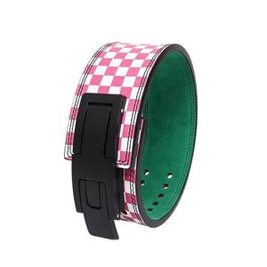 Cinturón de levantamiento de pesas de cuero genuino para gimnasio, Fitness, sentadillas, palanca, hebilla, cinturones, entrenamiento de peso muerto, soporte trasero, cinturón de levantamiento de pesas de 10MM - Product Image 3