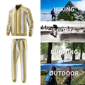 Tenues athlétiques actives du fabricant sur mesure pour femmes, survêtement uni à manches longues et à fermeture éclair complète, 2 ensembles de survêtements personnalisés - Product Image 5