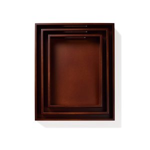 Meilleur grade nouveau style Classique Fruits En Bois Service Et Plateau En Bois Décoratif Décor À La Maison Vaisselle Conception À Quatre Roues - Product Image 3