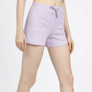 Shorts streetwear pour femmes, design personnalisé OEM, style tendance, respirant, 100% coton, taille élastique, haute qualité à prix raisonnable - Product Image 2
