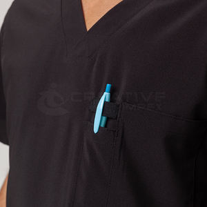 Uniforme de gommage médical Infirmière Médecin Scrub Costumes Ensembles de gommage 100% Coton Séchage rapide Respirant Haute Qualité Utilisation en extérieur - Product Image 5