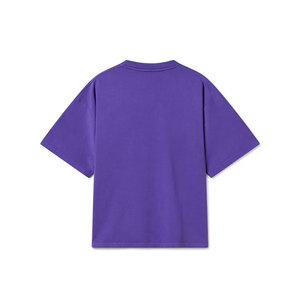 Camiseta de algodón orgánico 100% de peso pesado para hombre, ropa de calle GSM 300, patrón sólido bordado de gran tamaño - Product Image 2