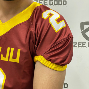 Uniforme de Jersey de Fútbol Americano 2026 al por Mayor de Alta Calidad, el Más Popular, Transpirable, con Diseño Personalizado - Product Image 5