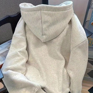 Sudadera con capucha con estampado personalizado para hombre, transpirable, cómodo, de algodón, poliéster, forro polar, estilo con cremallera para invierno - Product Image 1