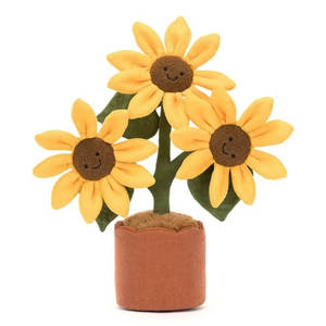 Peluche tournesol mignonne MaoYi, jouet en peluche super doux de 35 cm, cadeau confortable pour les enfants, cadeau de fête - Product Image 3