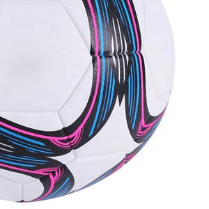 High Quality Custom PU <b>Leather</b> Soccer Ball Official Size 5 <b>Football</b> for Sports and Training Direct from Manufacturer Supply - Product Image 5