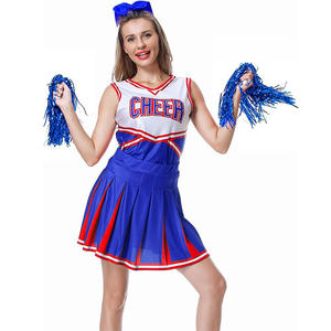 Tenues de cheerleading personnalisées professionnelles pour filles, 100% polyester, séchage rapide, service OEM/ODM, couleur et taille personnalisées - Product Image 2