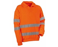 Venta al por mayor Construcción de trabajo de manga larga FR Sudadera con capucha Resistente al fuego Ropa DE TRABAJO Hi Vis Sudadera con capucha con cinta reflectante