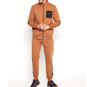 Customized Logo High Quality Lightweight Men's Plus Size Winter Windproof Breathable Eco-Friendly Cotton <b>Polyester</b> <b>Tracksuit</b> - Product Image 1