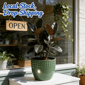 Envío Gratis, Stock en EE. UU., Envío Rápido en 3 Días, Juego de 3 Macetas de Cerámica con Diseño Moderno y Versátil, Hechas a Mano para Interiores y Exteriores - Product Image 2