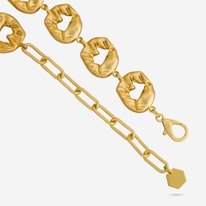 สร้อยคอแฟชั่นทันสมัย 192326 เครื่องประดับโลหะผสมสังกะสี - Product Image 5