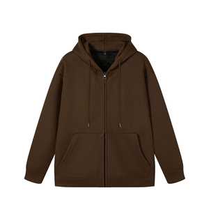 New <b>Men's</b> Clothing Manufacturers Custom 500 GSM Silver Fox Fleece Heavyweight High Quality 100% Cotton <b>Zip</b> up <b>Hoodie</b> For <b>Men</b> - Product Image 6