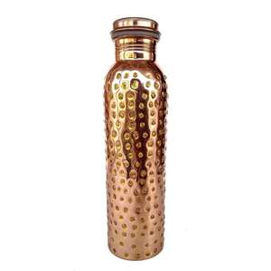 BPA Free Pure Copper Eco-Friendly Drinkware Water Bottle with Custom Logo <b>for</b> School Office Home Use - Product Image 6