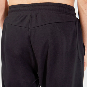 Pantalon de survêtement en coton épais avec logo personnalisé pour hommes, avec poches, jogging fuselé de haute qualité, taille moyenne - Product Image 4