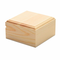 Produttore ed esportatori fatto a mano MDF incompiuta scatola di legno solido in legno di stoccaggio e scatola regalo in diverse forme all'ingrosso