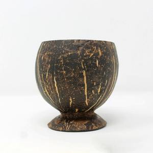 Coco Shells Smoothie <b>Milkshake</b> <b>Cup</b> Sustainable zero Waste Eco Friendly Coconut Shell Portable Juicer <b>Cups</b> - Product Image 1