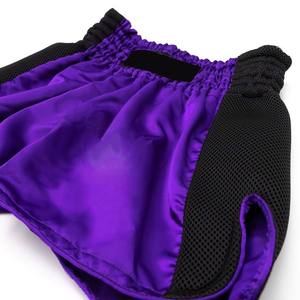 Pantalones Cortos de Artes Marciales de Alta Calidad, Transpirables, de Secado Rápido, de Satén Elástico, Personalizados al por Mayor, para Muay Thai y Jiu Jitsu - Product Image 2
