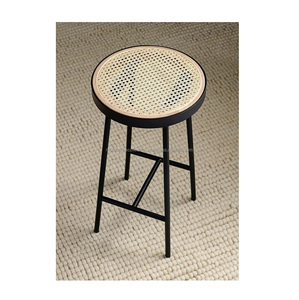 2023 último estilo, venta al por mayor, taburete de Bar con marco de Metal y restaurantes, muebles modernos de Hotel, taburete de mostrador americano de lujo - Product Image 5