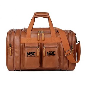 กระเป๋าเป้สะพายหลังแบบดัฟเฟิลทำจากหนังสำหรับกีฬากลางแจ้งสามารถปรับแต่งโลโก้ได้ - Product Image 5