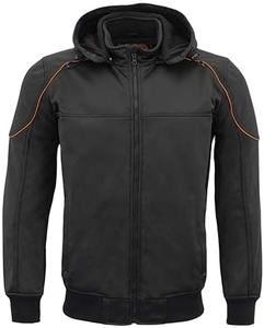 Veste à capuche d'équitation en textile pour homme OEM de qualité supérieure, protection, vêtements d'extérieur confortables et élégants pour motard - Product Image 3
