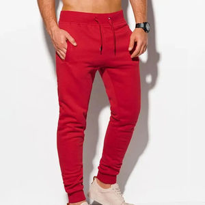 กางเกงวอร์มผ้าฝ้ายระบายอากาศสำหรับผู้ชายกางเกงจ็อกเกอร์มีโลโก้ - Product Image 2