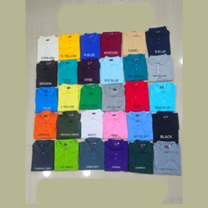 Camiseta de algodón informal para hombre Joab 100% algodón puro cuello redondo ajuste cómodo estilo Formal - Product Image 1