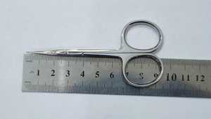 Ciseaux incurvés à pointe pointue de Style russe manucure ciseaux à cuticules miroir poli fait ciseaux à cuticules en acier inoxydable pour la beauté - Product Image 3